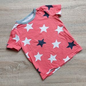 2015 vguc Mini Boden 4-5 years red star tee